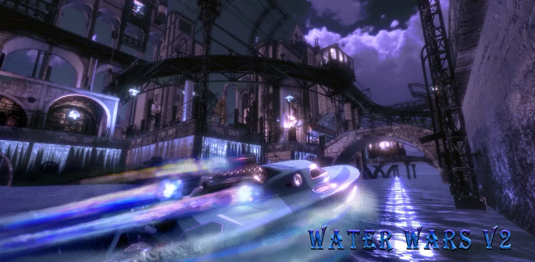 Water Wars — Steam City map